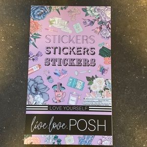 Live Love Posh Love Yourself Sticker Book
